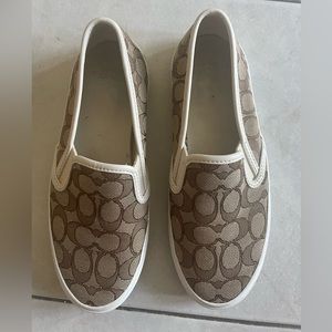 Coach slip on sneakers